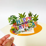 Happy Birthday Party Pop Up Card