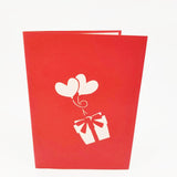 Love Gift Box Pop Up Card