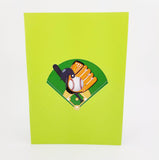 Baseball Pop Up Card
