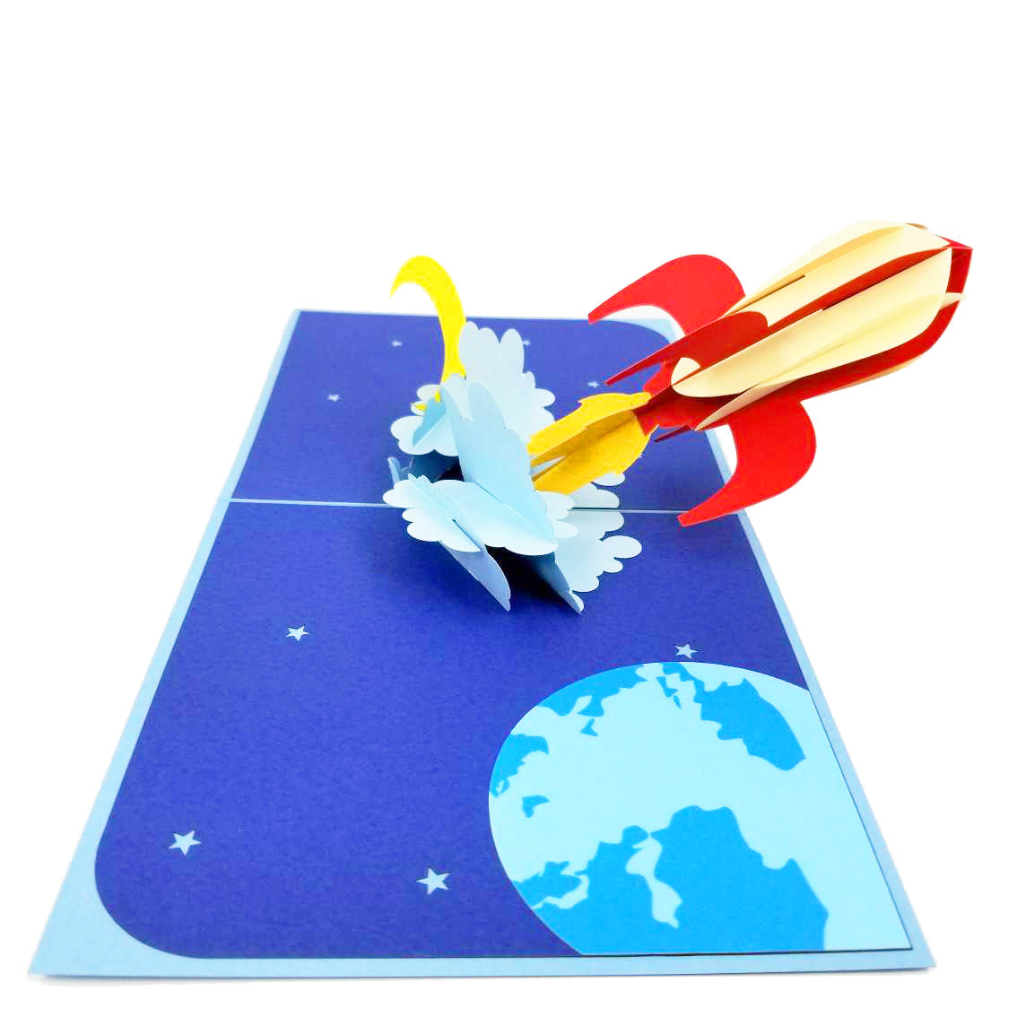 Rocket Ship Pop Up Card | Pop Card Express