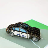 Police Car Pop Up Card