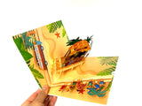 Beach Dance Party Pop Up Card