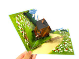 Camping Getaway Pop Up Card