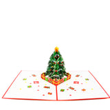 Christmas Tree Pop Up Card-style 2