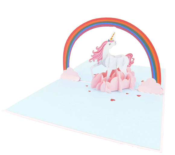 Unicorn Pop Up Card