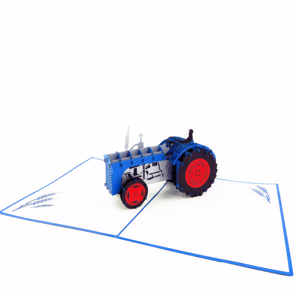 Tractor Pop Up Card