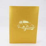 Golden Car Card