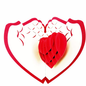 My Heart Pop Up Valentine's Day Card