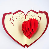 My Heart Pop Up Valentine's Day Card