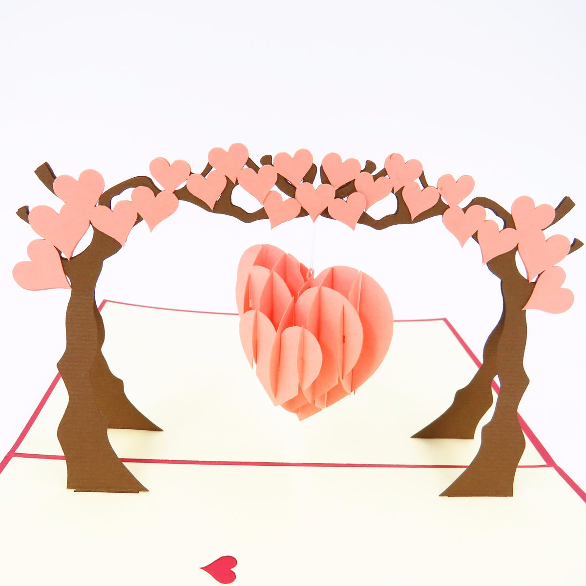 Heart Tree Happy Valentine's Day Card | Pop Card Express
