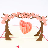 Heart Tree Happy Valentine's Day Card