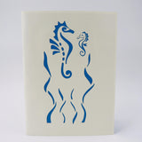Seahorses Pop Up Mother's Day Card