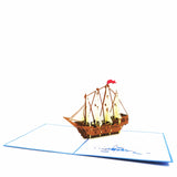 Ship Pop Up Card-style1