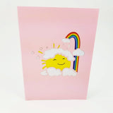 Sun Shower Pop Up Card