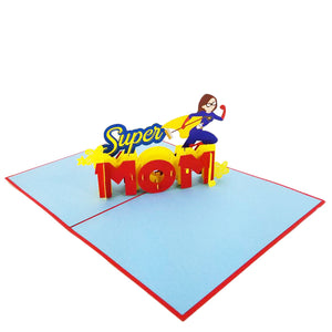 Super Mom Pop Up Card