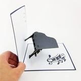 Grand Piano Pop Up Card