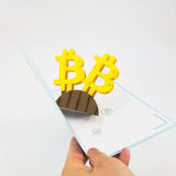 Bitcoin Pop Up Card
