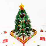 Christmas Tree Pop Up Card-style 2