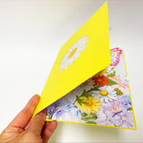 Flowers Pop Up Card