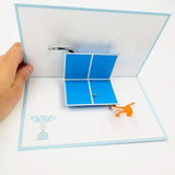 Ping Pong Pop Up Card