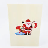 Santa Letter Christmas Pop Up Card